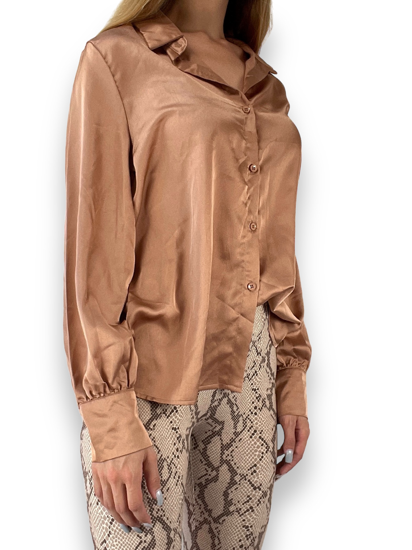 Bluse - Hemdbluse