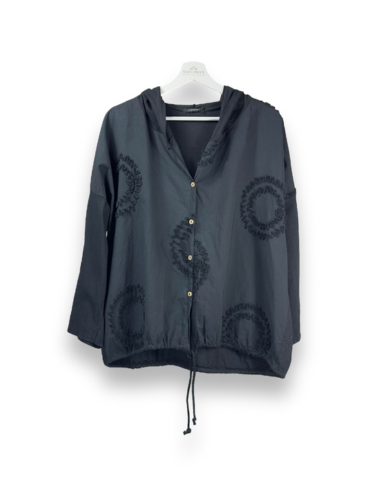 Bluse - Shirt - leichte Jacke